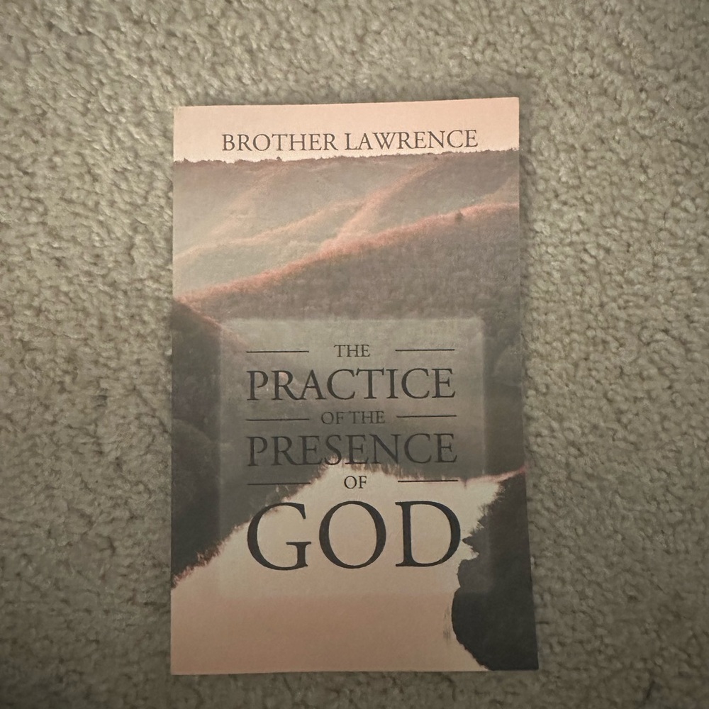 The Practice of the Presence of God Book